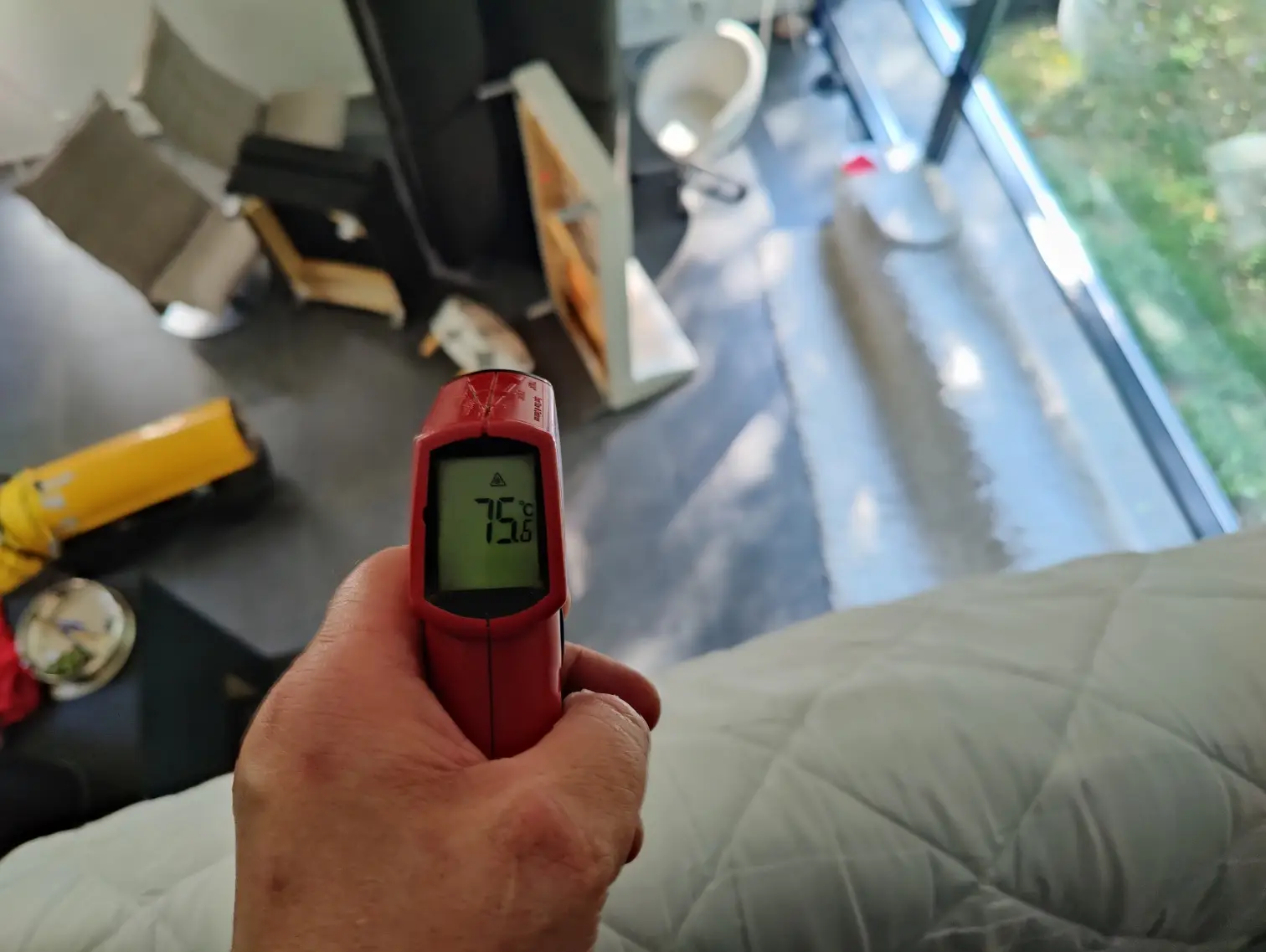 Rakenteet pysyvät ehjinä, mutta luteet kuolevat sata-varmasti